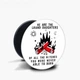 Попсокет (Popsockets) держатель для смартфона Мы внучки ведьм, которых вам не сжечь (8754-2060-BK) Черный - изображение 5