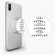 Попсокет (Popsockets) держатель для смартфона Друзья (Friends) (8754-1998-WT) Белый - изображение 1