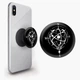 Попсокет (Popsockets) держатель для смартфона Роза ветров (8754-2040-BK) Черный - изображение 1