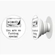 Попсокет (Popsockets) держатель для смартфона Радиохед (Radiohead) (8754-2023-WT) Белый - изображение 4