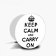 Попсокет (Popsockets) держатель для смартфона Keep Calm (8754-2009-WT) Белый - изображение 5
