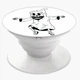 Попсокет (Popsockets) держатель для смартфона Скелетон (8754-2085-WT) Белый - изображение 3