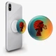 Попсокет (Popsockets) держатель для смартфона Музыка Gorillaz (8754-2016-WT) Белый - изображение 1