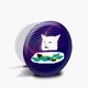 Попсокет (Popsockets) держатель для смартфона Кот за столом (8754-2014-WT) Белый - изображение 5