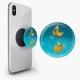 Попсокет (Popsockets) держатель для смартфона Квак ю утка (Quak you duck) (8754-2022-BK) Черный - изображение 1