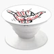 Попсокет (Popsockets) держатель для смартфона Иди трень (8754-2000-WT) Белый - изображение 3