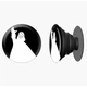 Попсокет (Popsockets) держатель для смартфона Дарт Вейдер. (8754-2045-BK) Черный - изображение 4