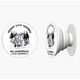 Попсокет (Popsockets) держатель для смартфона Турклуб Ленивец (8754-2063-WT) Белый - изображение 4