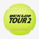 Тенісні м'ячі Dunlop Tour Brilliance 4ball - зображення 3