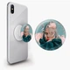 Попсокет (Popsockets) держатель для смартфона Билли Айлыш (Billie Eilish) (8754-1601-WT) Белый - изображение 2