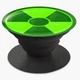 Попсокет (Popsockets) держатель для смартфона Знак радиации (Radiation sign) (8754-1445-BK) Черный - изображение 6