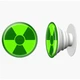 Попсокет (Popsockets) держатель для смартфона Знак радиации (Radiation sign) (8754-1445-WT) Белый - изображение 8