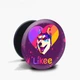 Попсокет (Popsockets) держатель для смартфона Лайки Лайка (Likee) (8754-1598-BK) Черный - изображение 9
