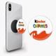 Попсокет (Popsockets) держатель для смартфона Kinder Surprise (8754-1637-BK) Черный - изображение 1