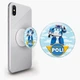 Попсокет (Popsockets) тримач для смартфона Робокар Полі (Robocar Poli) (8754-1620-WT) Білий - зображення 2