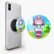 Попсокет (Popsockets) держатель для смартфона Робокар Полы (Robocar Poli) (8754-1621-BK) Черный - изображение 2