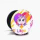Попсокет (Popsockets) держатель для смартфона Лайки Единорог (Likee Unicorn) (8754-1593-BK) Черный - изображение 10