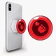 Попсокет (Popsockets) держатель для смартфона Маска(Mask) (8754-1975-WT) Белый - изображение 1