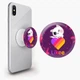 Попсокет (Popsockets) держатель для смартфона Лайки Котик (Likee Cat) (8754-1595-WT) Белый - изображение 1
