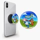 Попсокет (Popsockets) держатель для смартфона Робокар Полы (Robocar Poli) (8754-1618-BK) Черный - изображение 2