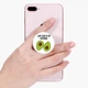 Попсокет (Popsockets) держатель для смартфона Авокадо (8754-1795-WT) Белый - изображение 12