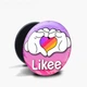 Попсокет (Popsockets) держатель для смартфона Likee (8754-1711-BK) Черный - изображение 10