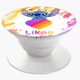 Попсокет (Popsockets) держатель для смартфона Стич Лайки (Stitch Likee) (8754-1596-WT) Белый - изображение 6