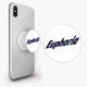 Попсокет (Popsockets) держатель для смартфона Эйфория (8754-1794-WT) Белый - изображение 2