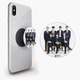 Попсокет (Popsockets) держатель для смартфона БТС (BTS) (8754-1098-BK) Черный - изображение 1