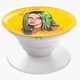 Попсокет (Popsockets) держатель для смартфона Билли Айлыш (Billie Eilish) (8754-1599-WT) Белый - изображение 5