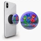 Попсокет (Popsockets) держатель для смартфона Герои в масках (PJ Masks) (8754-1612-BK) Черный - изображение 1