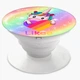 Попсокет (Popsockets) держатель для смартфона Лайки Единорог (Likee Unicorn) (8754-1597-WT) Белый - изображение 6