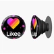 Попсокет (Popsockets) держатель для смартфона Лайк (Likee) (8754-1055-BK) Черный - изображение 8