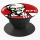 Попсокет (Popsockets) держатель для смартфона кфц (8754-1376-BK) Черный - изображение 5