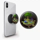 Попсокет (Popsockets) держатель для смартфона Майнкрафт (Minecraft) (8754-1177-BK) Черный - изображение 1
