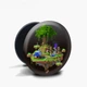 Попсокет (Popsockets) держатель для смартфона Майнкрафт (Minecraft) (8754-1177-BK) Черный - изображение 9
