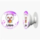 Попсокет (Popsockets) держатель для смартфона Лайк Котик (Likee Cat) (8754-1036-WT) Белый - изображение 8