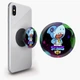 Попсокет (Popsockets) тримач для смартфона Леон Акула Бравл Старс (Leon Shark Brawl Stars) (8754-1016-BK) Чорний - зображення 2
