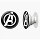 Попсокет (Popsockets) держатель для смартфона Знак Мстителей Марвел (Avengers Marvel Sign) (8754-1447-WT) Белый - изображение 8