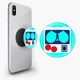 Попсокет (Popsockets) держатель для смартфона Маска(Mask) (8754-1979-BK) Черный - изображение 2