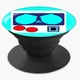 Попсокет (Popsockets) держатель для смартфона Маска(Mask) (8754-1979-BK) Черный - изображение 5