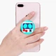 Попсокет (Popsockets) держатель для смартфона Маска(Mask) (8754-1979-BK) Черный - изображение 12