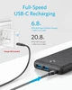 Портативний зарядний пристрій Anker PowerCore III Sense 20000 mAh 20W PD (Black) (6833634) - изображение 3