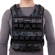 Жилет утяжелитель с регулируемым весом Zelart WEIGTH VEST TA-7817-30 1-30кг (кордура, наполнитель-металлические бруски, камуфляж) - изображение 3
