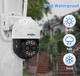 IP-камера Hiseeu WHD714 с 8 кратным оптическим зумом и 4 кратным цифровым 2 обьектива по 4 МП - зображення 7