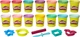Игровой набор пластилина Play-Doh Sparkle and Bright 14 баночки 1.17 кг. (B6380) - изображение 1