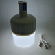 Качественная Аккумуляторная кемпинговая LED лампа 18W DP 2000 mAh светильник с крючком фонарь светильник (заряд от USB) - изображение 1