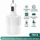 Качественная Аккумуляторная кемпинговая LED лампа 18W DP 2000 mAh светильник с крючком фонарь светильник (заряд от USB) - изображение 2