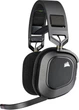 Original геймерские беспроводные наушники Corsair HS80 RGB Wireless Carbon CA-9011235-EU, Черные - изображение 1