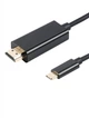 Кабель USB Type C - HDMI AirBase USBC-1, 1.8 м, поддержка 4K@30hz - изображение 1
